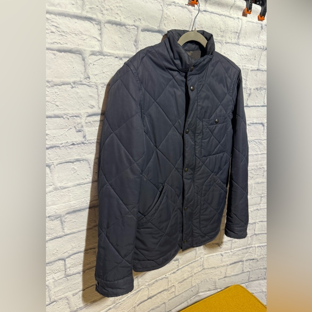 Men's J. Crew Sussex 631 Primaloft Quilted Navy Jacket, Size XS - Picture 2 of 10